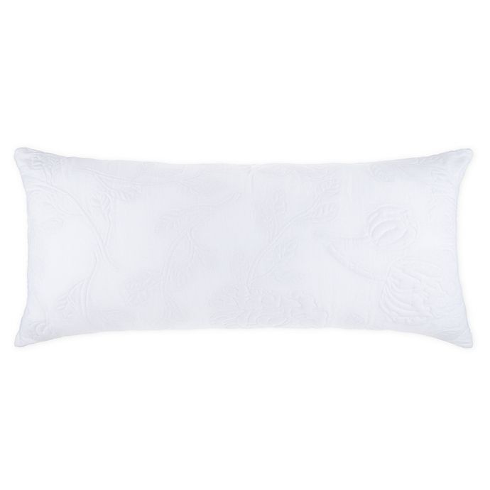 slide 1 of 1, Wamsutta Vintage Loire Embroidered Oblong Throw Pillow - White, 1 ct