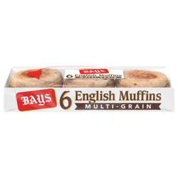 Bays Multi-grain English Muffins, 6 count, 12 oz
