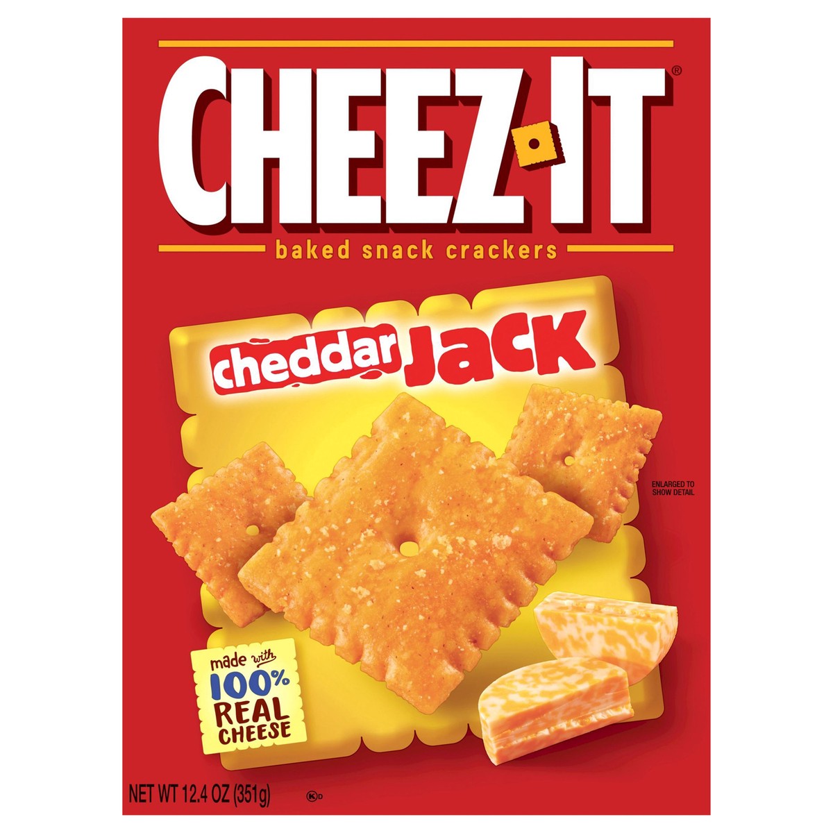 slide 1 of 8, Cheez-It Cheese Crackers, Cheddar Jack, 12.4 oz, 12.4 oz