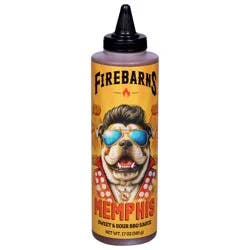 Firebarns Sweet & Sour Memphis BBQ Sauce 17 oz