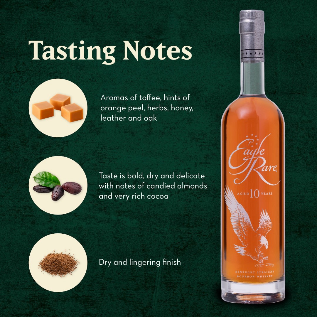 slide 3 of 7, Eagle Rare Kentucky Straight Bourbonwhiskey, 375 ml