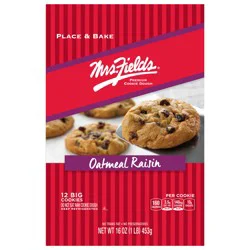 Mrs. Field's Oatmeal Raisin Premium Cookie Dough 12 ea