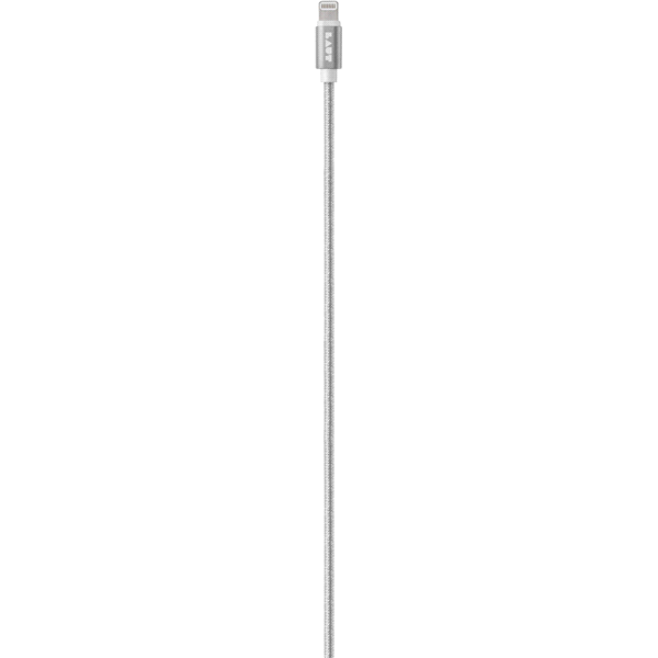 slide 1 of 1, LAUT 1.2M Lightning Cable - Metallic Silver, 1 ct
