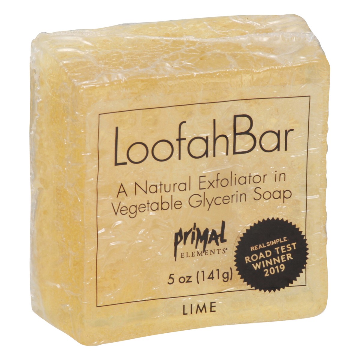 slide 11 of 12, Primal Elements Lime Loofah Bar 5 oz, 5 oz