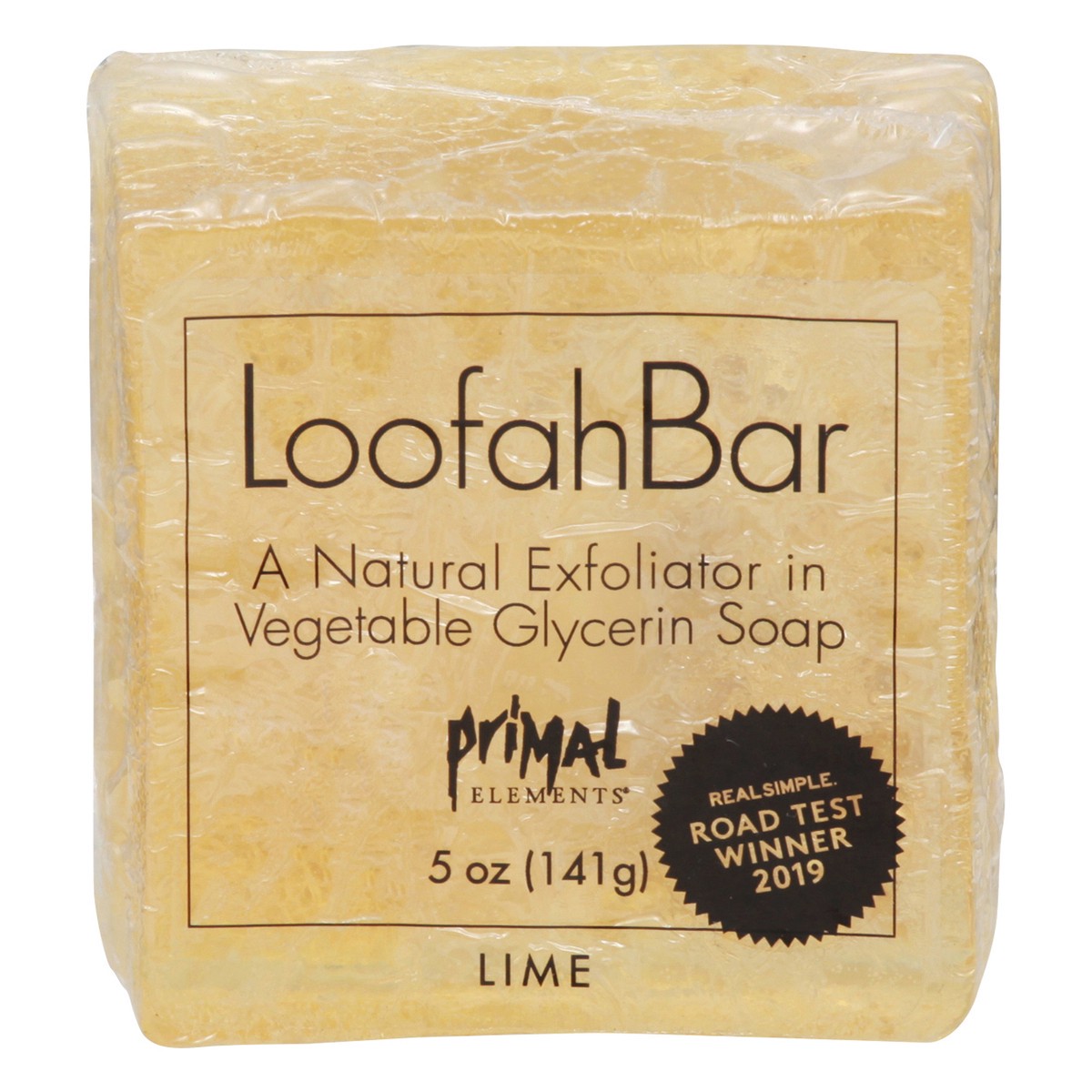 slide 1 of 12, Primal Elements Lime Loofah Bar 5 oz, 5 oz