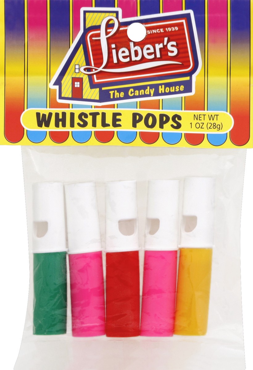 slide 2 of 3, Lieber's Whistle Pops 1 oz, 1 oz