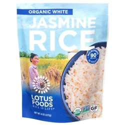 Lotus Foods Organic Jasmine White Rice 8 oz