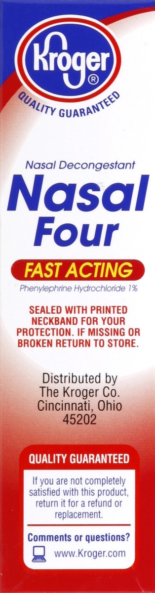 slide 6 of 6, Kroger Fast Acting Nasal Spray, 1 fl oz