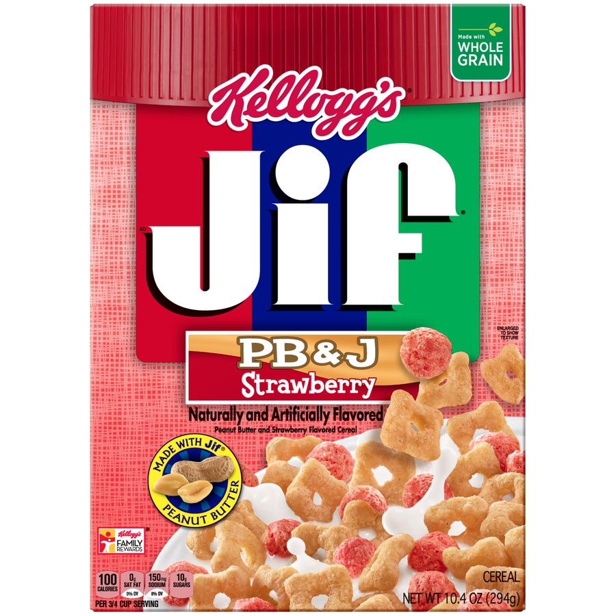 slide 1 of 1, Jif Cereal 10.4 oz, 10.4 oz