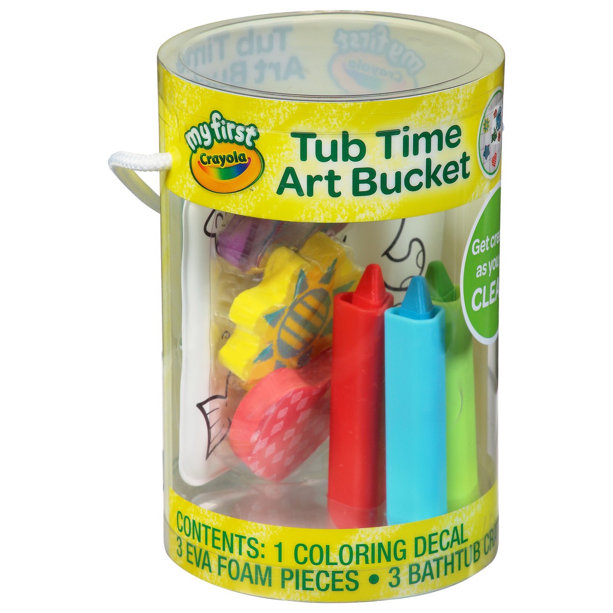 slide 11 of 12, Crayola Tub Time Art Bucket 7 pc, 1 ea