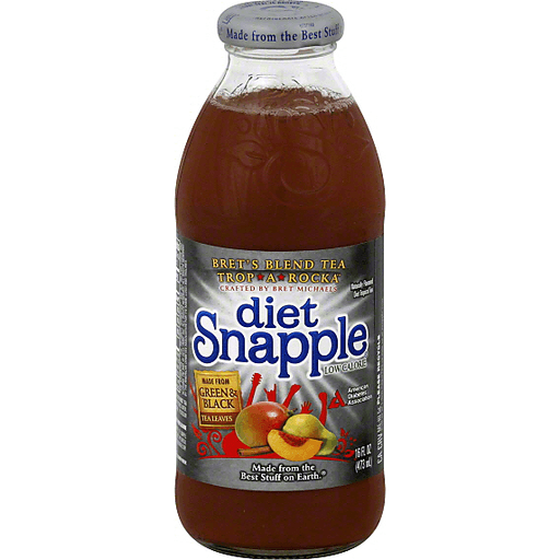 slide 4 of 4, Snapple Diet Blend Trop A Rocka Tropical Tea, 16 fl oz