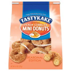 Tastykake Peach Cobbler Artificially Flavored Bag Donuts, 11.5 OZ