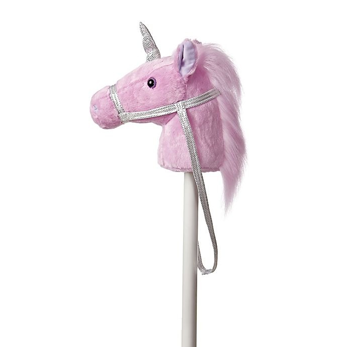 slide 1 of 1, Aurora World Fantasy Stick Unicorn - Pink, 1 ct