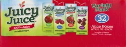 Juicy Juice 32 Pack Variety Pack 100% Juice 32 ea