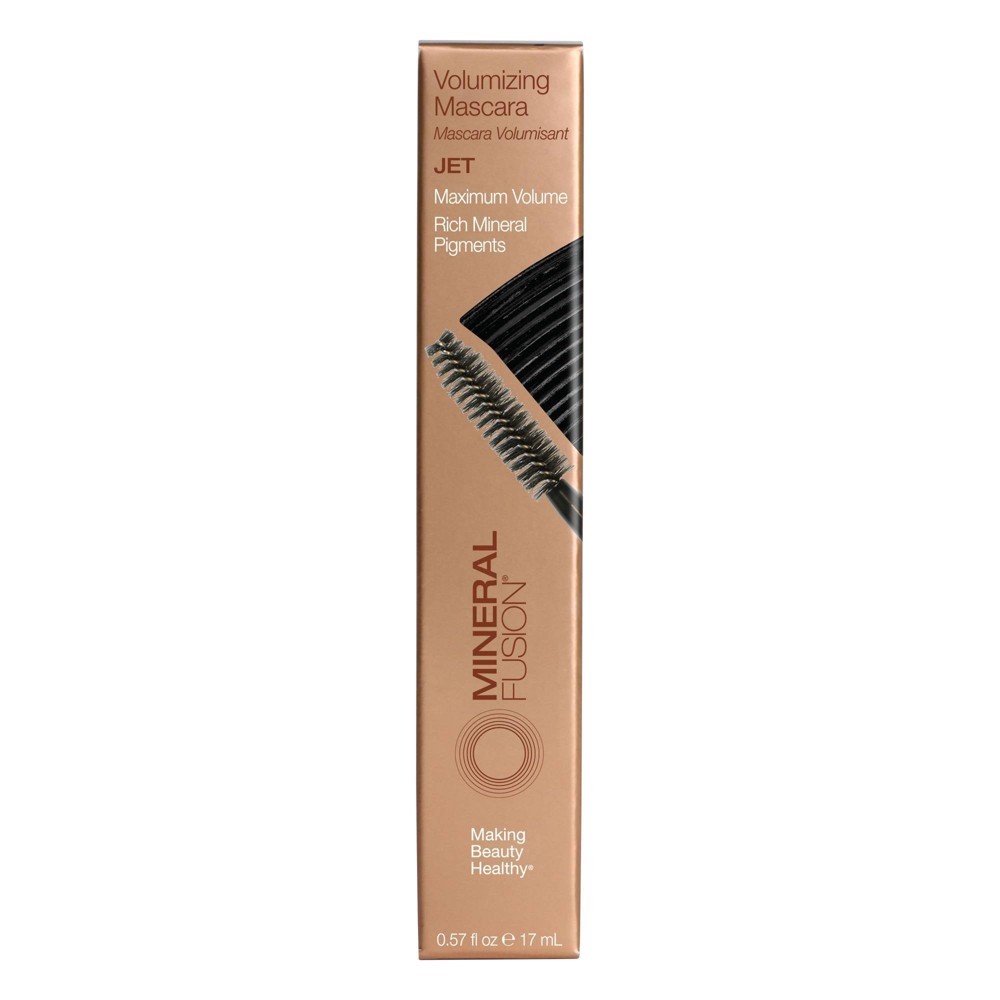 slide 2 of 4, Mineral Fusion Volumizing Mascara - Jet - 0.57 fl oz, 0.57 fl oz