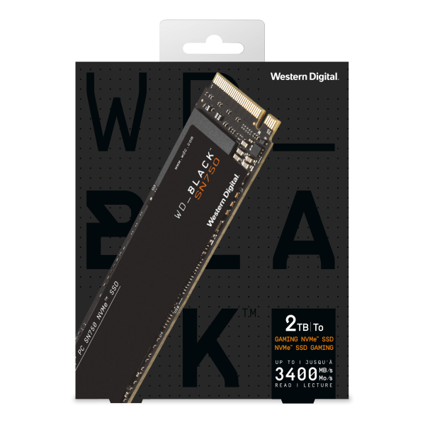 slide 1 of 1, Western Digital Black Sn750 Nvme Solid State Drive, 1Tb, Wdbrpg0010Bnc-Wrsn, 1 ct