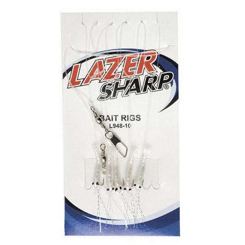 slide 1 of 1, Eagle Claw Lazer Sharp Shrimp Bait Rig, 5 ct