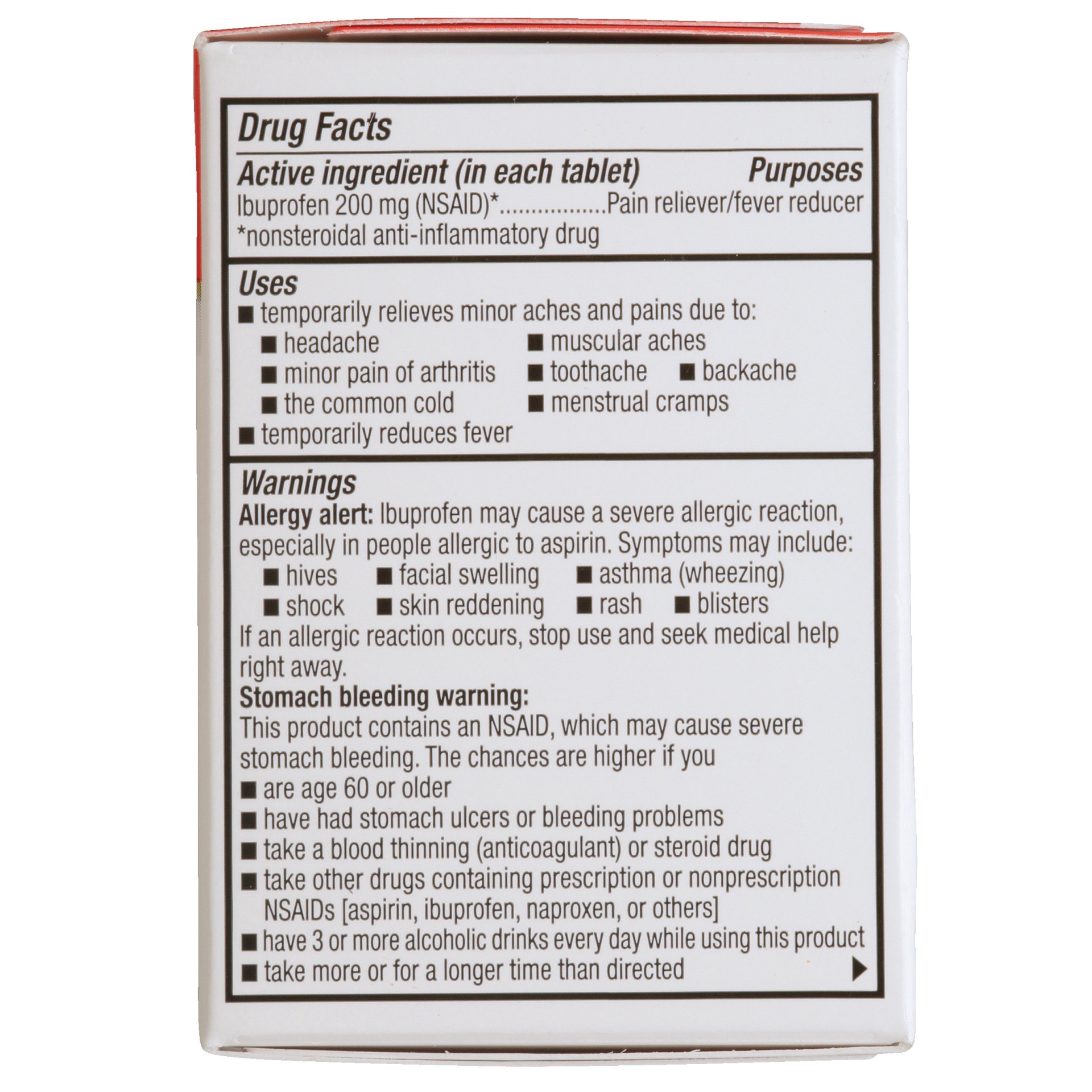 slide 10 of 11, TopCare Ibuprofen 200mg Coated Tablets, 50 ct