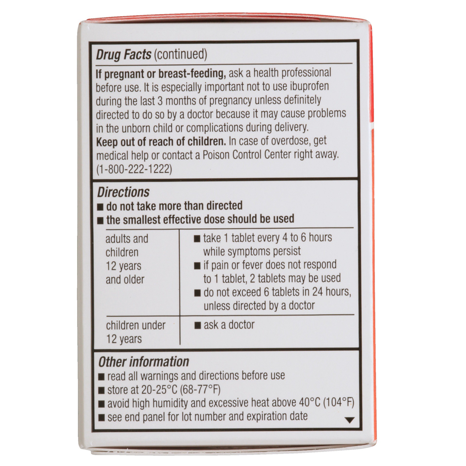 slide 11 of 11, TopCare Ibuprofen 200mg Coated Tablets, 50 ct