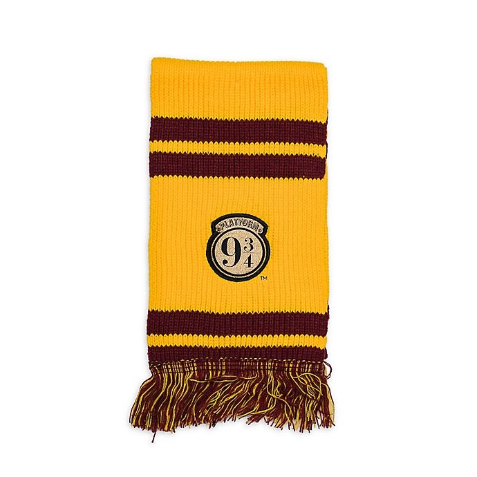 slide 1 of 1, Harry Potter Platform 9 3/4 Striped Knit Scarf, 1 ct