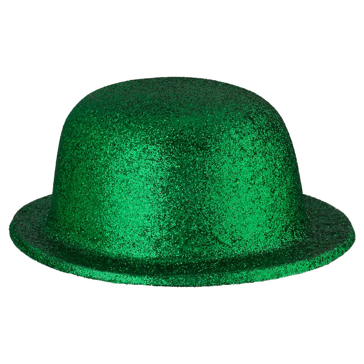 slide 2 of 9, Amscan St. Patrick's Day Glitter Derby Hat - Green, 1 ct