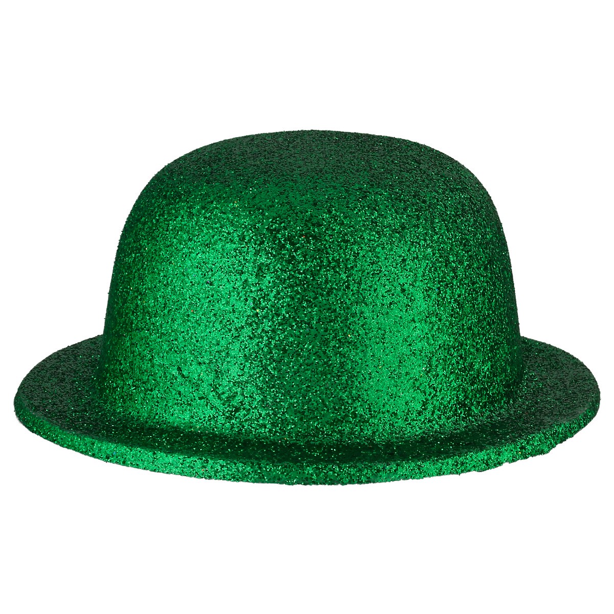 slide 3 of 9, Amscan St. Patrick's Day Glitter Derby Hat - Green, 1 ct