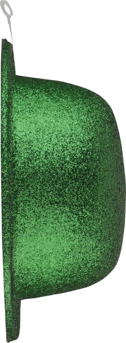 slide 7 of 9, Amscan St. Patrick's Day Glitter Derby Hat - Green, 1 ct