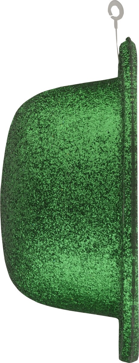 slide 8 of 9, Amscan St. Patrick's Day Glitter Derby Hat - Green, 1 ct