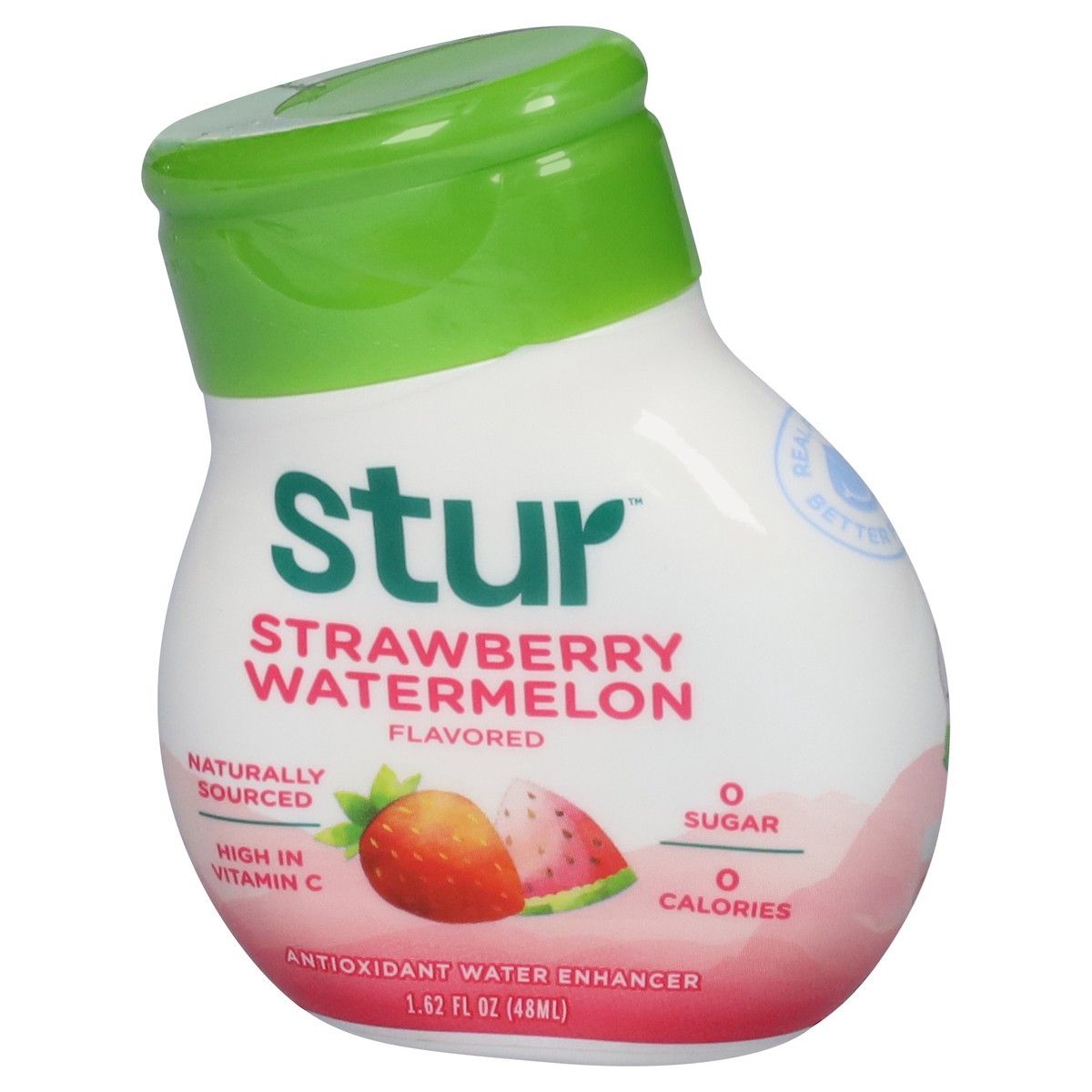 slide 8 of 9, Stur Antioxidant Real Fruit Strawberry Watermelon Flavored Liquid Water Enhancer 1.62 fl oz, 1.42 oz