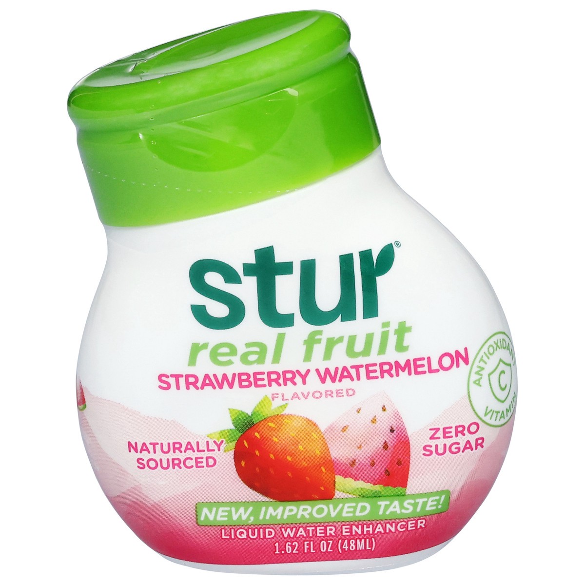 slide 1 of 9, Stur Antioxidant Real Fruit Strawberry Watermelon Flavored Liquid Water Enhancer 1.62 fl oz, 1.42 oz