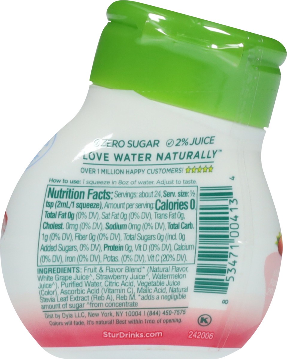 slide 5 of 9, Stur Antioxidant Real Fruit Strawberry Watermelon Flavored Liquid Water Enhancer 1.62 fl oz, 1.42 oz