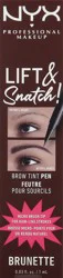NYX Professional MakeupProfessional Makeup NYX Professional MakeupLift & Snatch Brunette Brow Tint Pen 0.03 oz