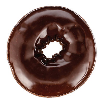 slide 1 of 1, H-E-B Chocolate Cake Donut with Chocolate Icing, 1 ct