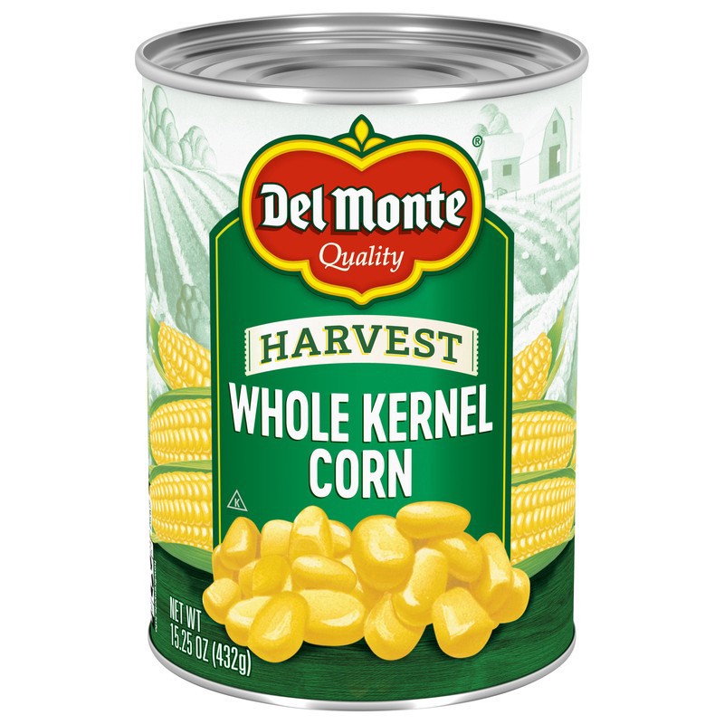 slide 1 of 5, Del Monte Harvest Whole Kernel Corn, 15.25 oz Can, 15.25 oz