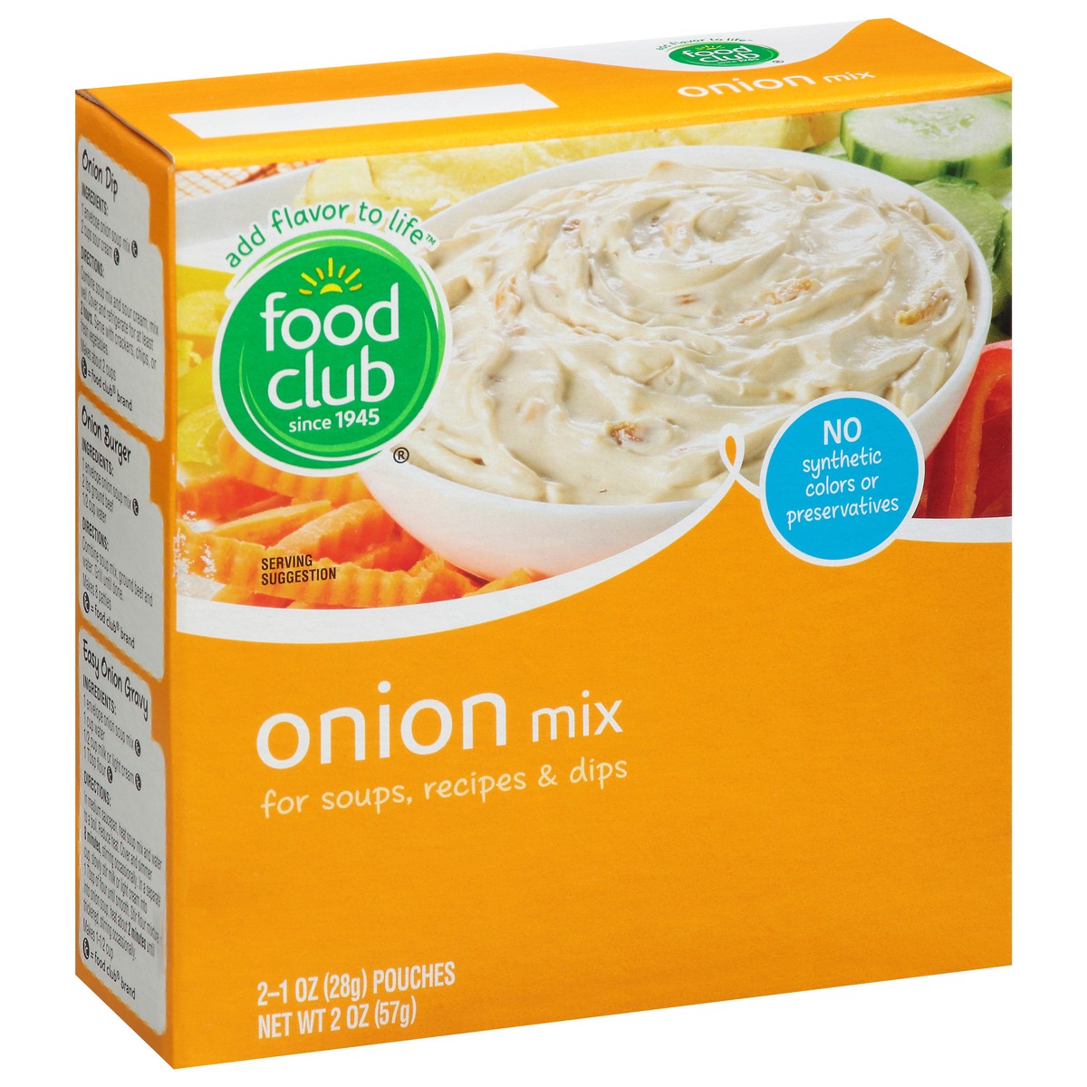 slide 2 of 11, Food Club Dry Onion Soup Mix, 2 ct