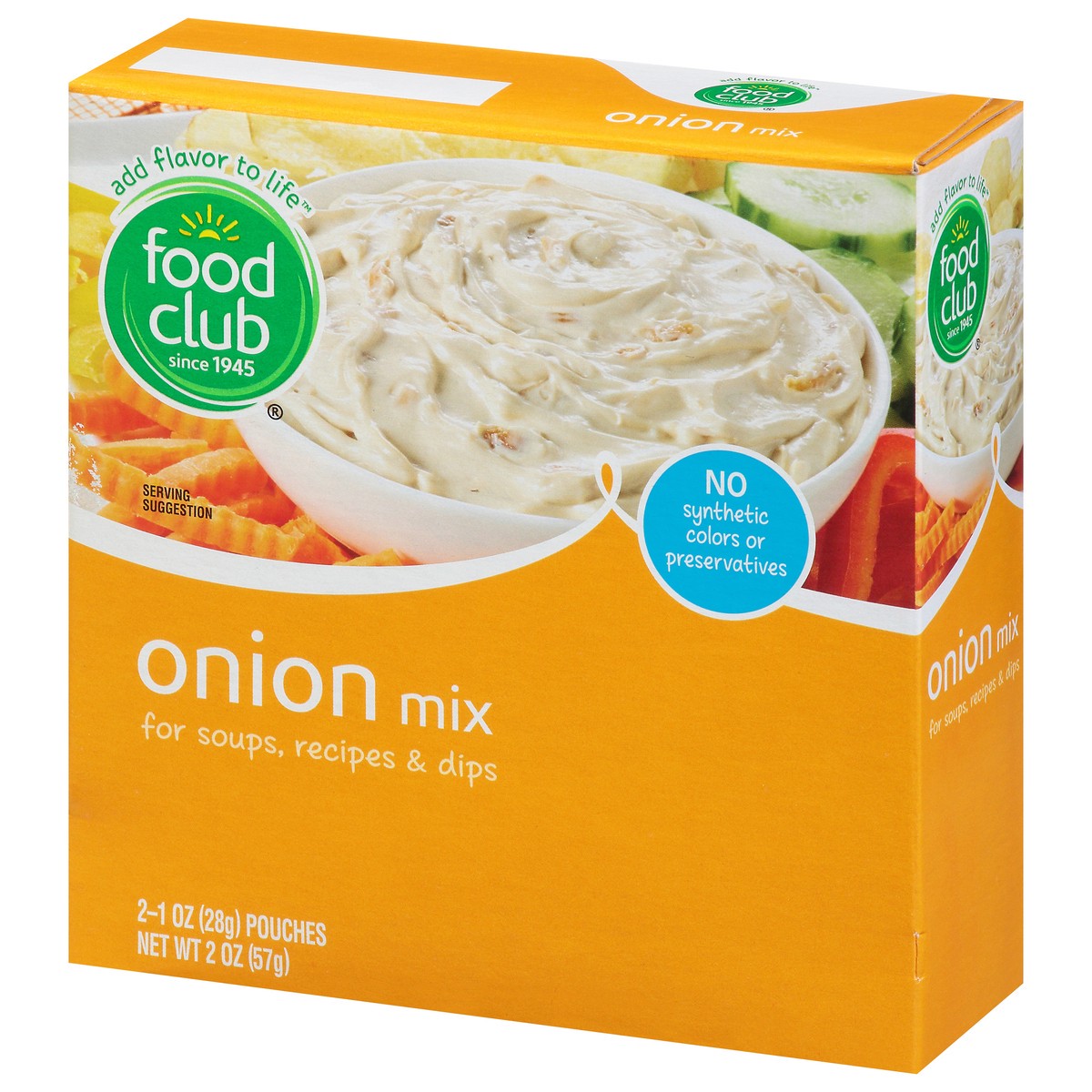 slide 3 of 11, Food Club Dry Onion Soup Mix, 2 ct