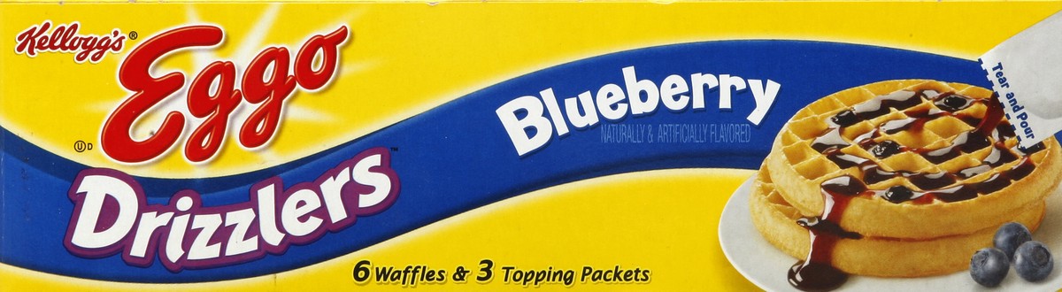 slide 2 of 6, Eggo Drizzler Blueberry, 1 ct