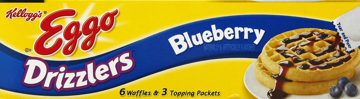 slide 4 of 6, Eggo Drizzler Blueberry, 1 ct