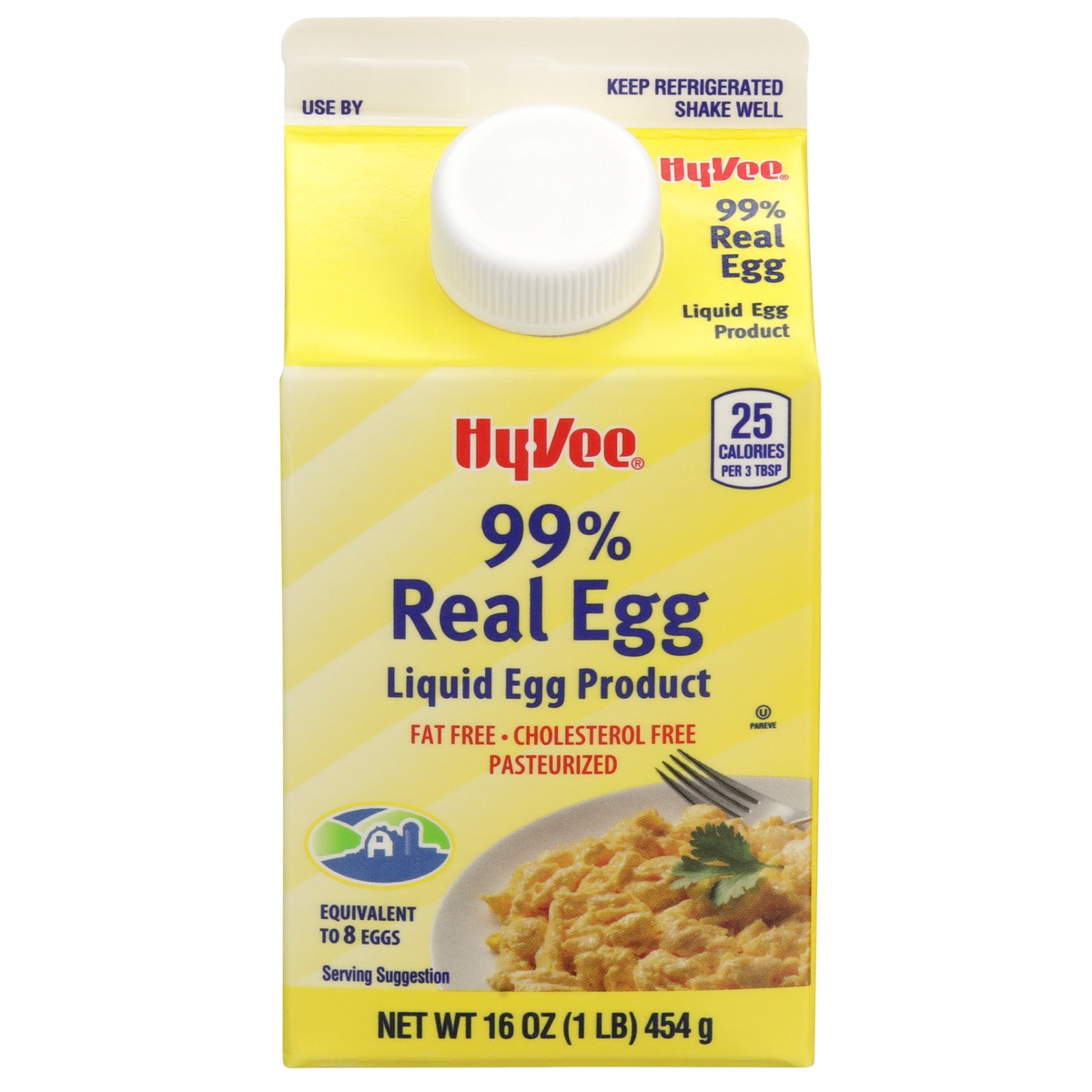slide 1 of 1, Hy-vee Liquid Egg Product, 16 oz