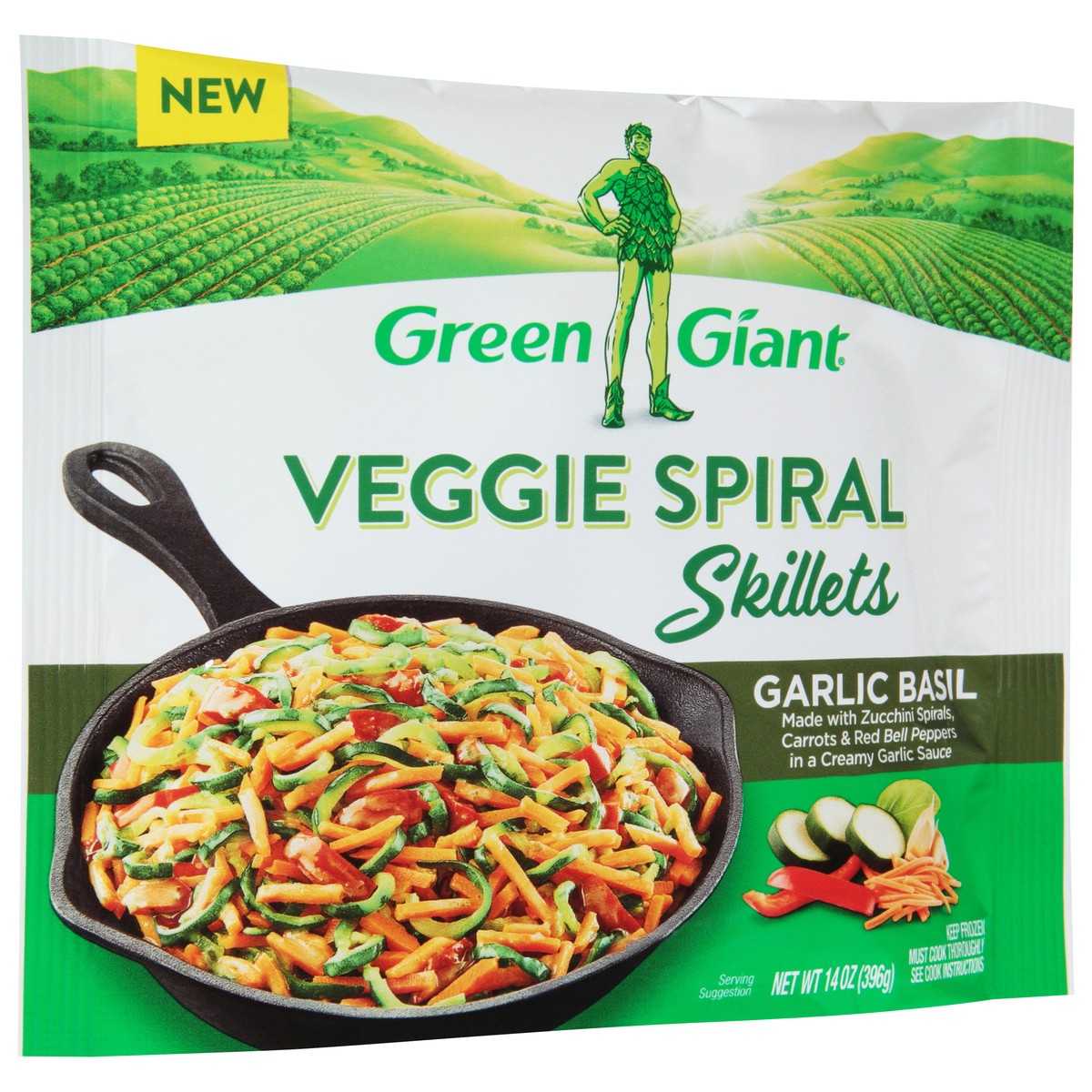 slide 10 of 13, Green Giant Veggie Spiral Skillets, 14 oz