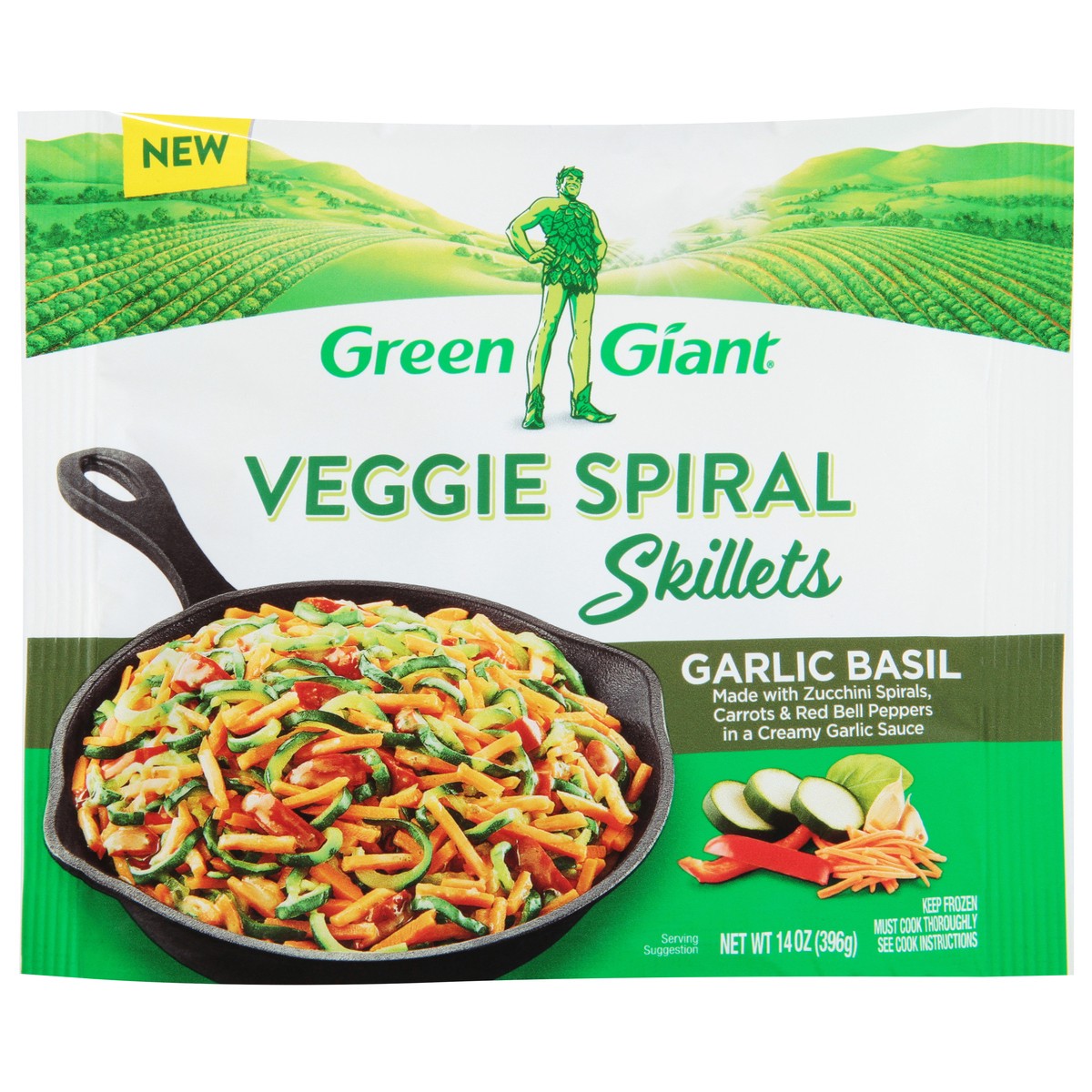 slide 6 of 13, Green Giant Veggie Spiral Skillets, 14 oz