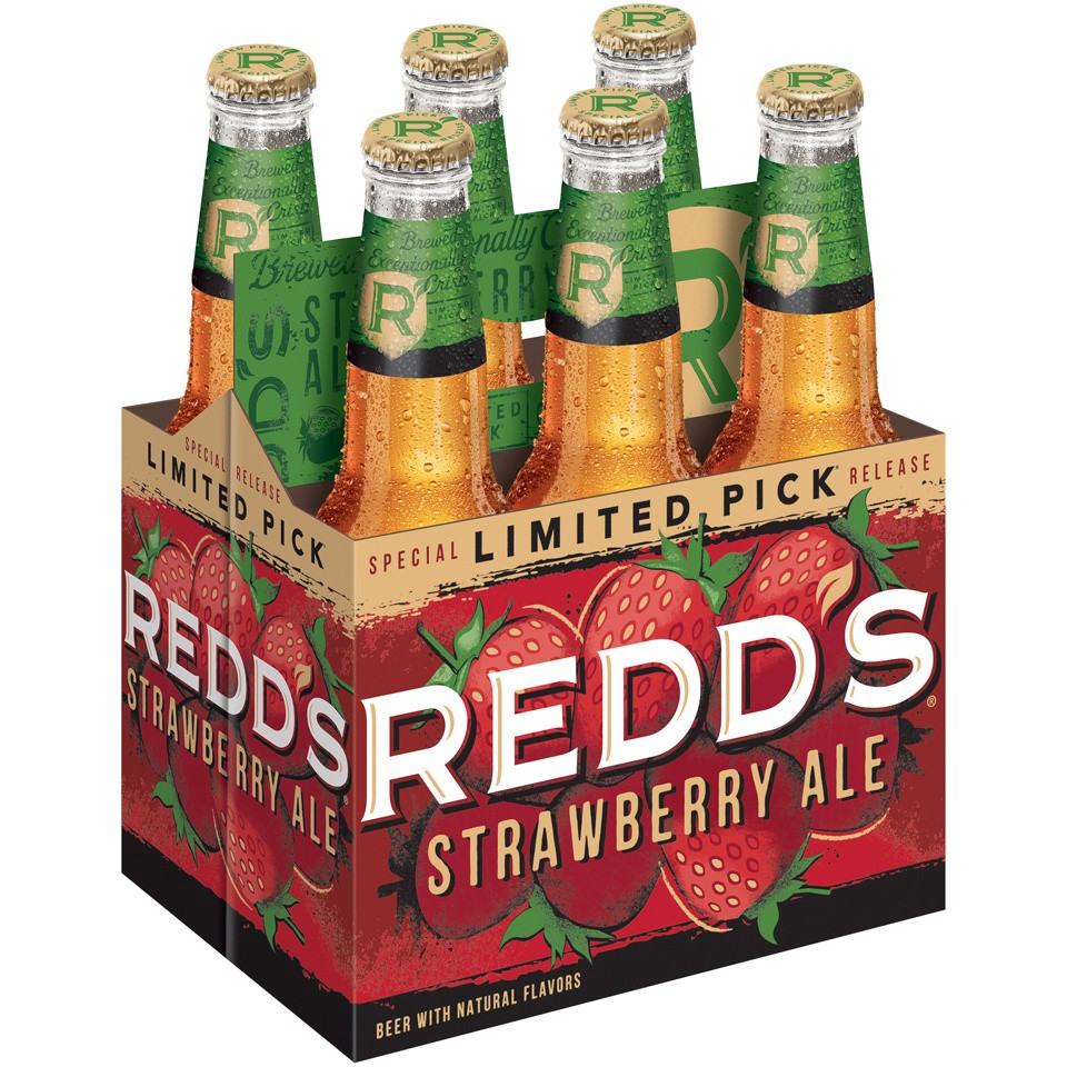 slide 3 of 3, Redd's Limited Pick Seasonal Ale, 6 ct; 12 fl oz