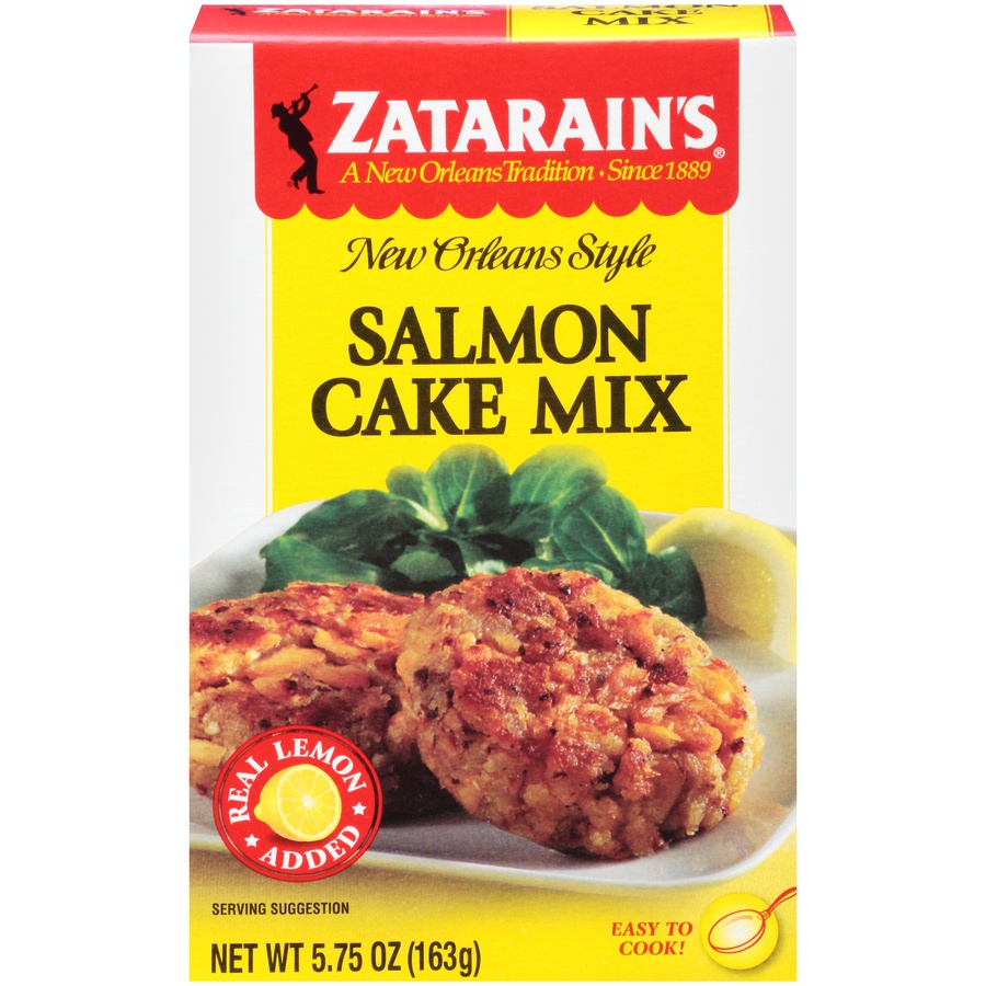 slide 1 of 1, Zatarain's Salmon Cake Mix, 5.75 oz