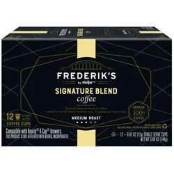 Frederik's By Meijer Frederik's by Meijer Signature Blend Coffee Pods, 12 ct