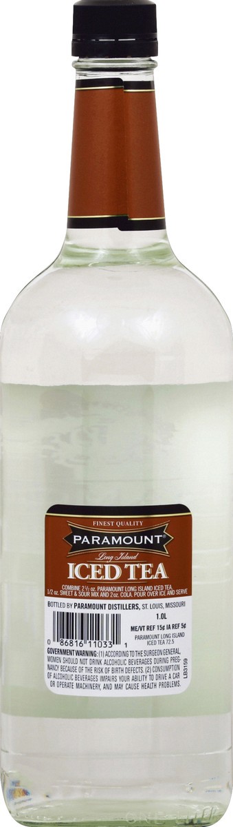 slide 7 of 8, Paramount Iced Tea 1 l, 1 l