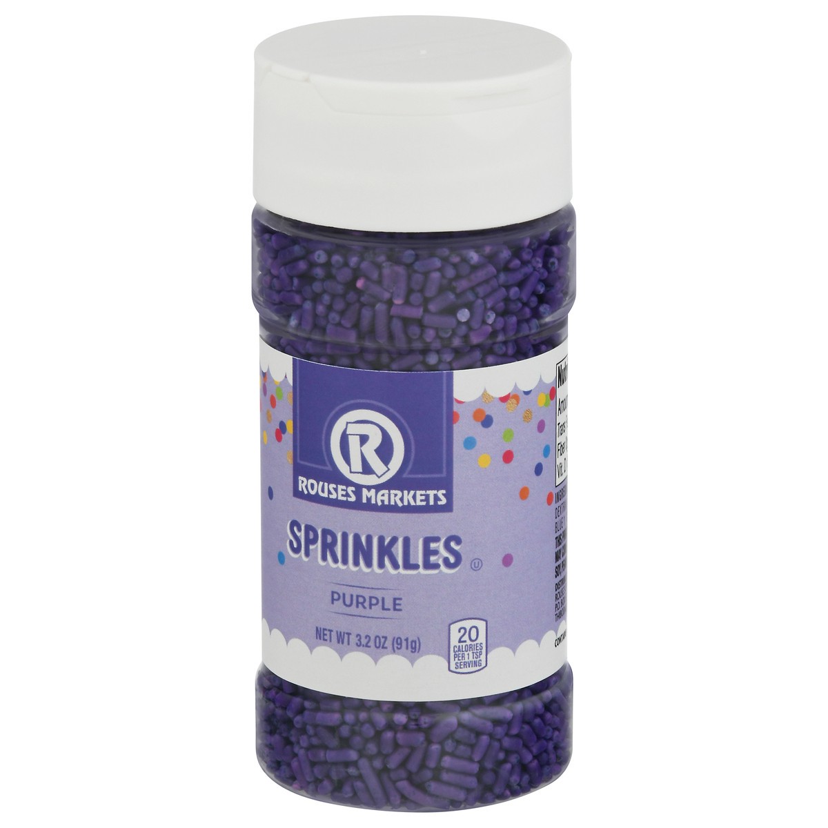 slide 5 of 13, Rouses Markets Purple Sprinkles 3.2 oz, 3.2 oz