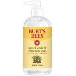 Burt's Bees Liquid Hand Soap with Aloe Vera - Santal Vetiver