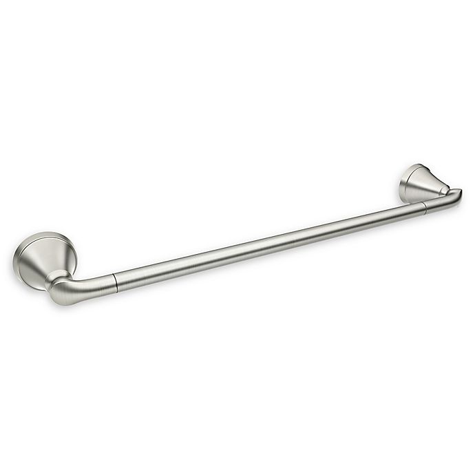 slide 1 of 1, Moen Tiffin Towel Bar with Press & Mark - Brushed Nickel, 18 in