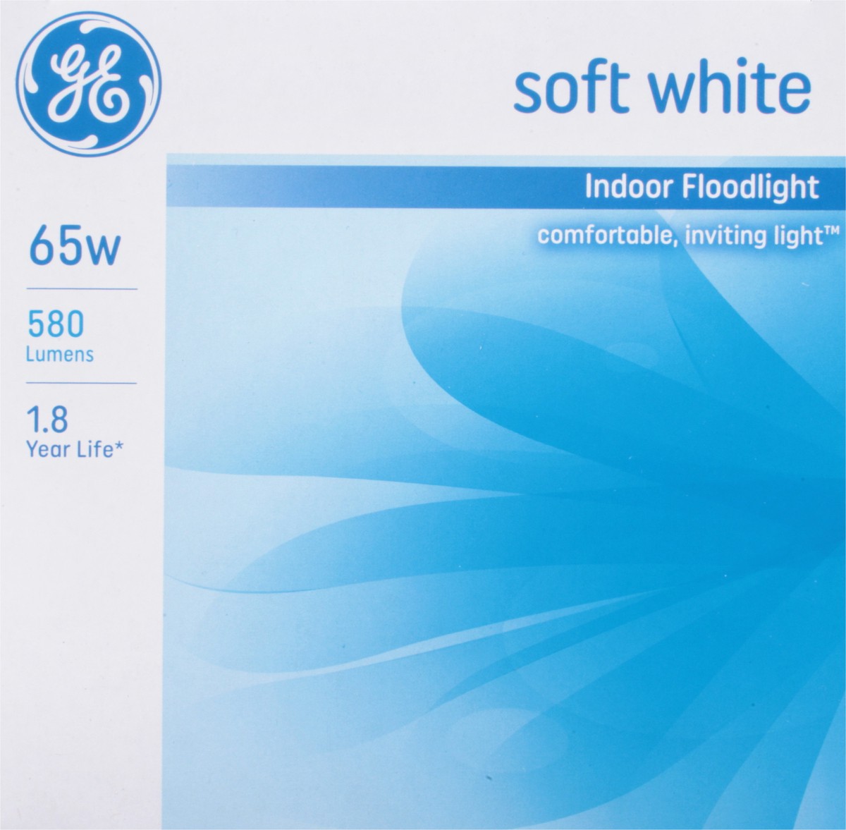 slide 12 of 12, GE Indoor Floodlight Soft White 65 Watts Light Bulb 1 ea, 1 ct