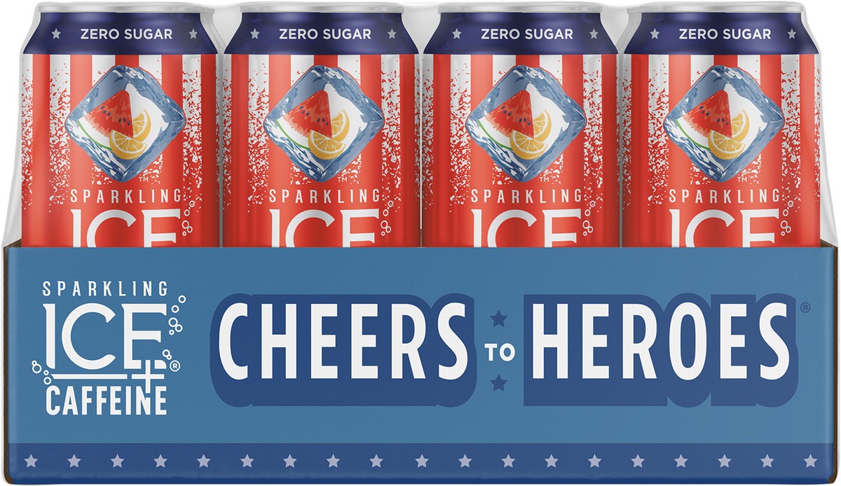 slide 2 of 6, Sparkling Ice +Caffeine Watermelon Lemonade - 192 fl oz, 192 fl oz